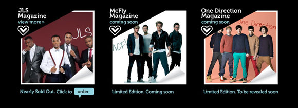 One Direction | JLS | McFly | TheirMag.com Editions | BlissMagazineOnline.com